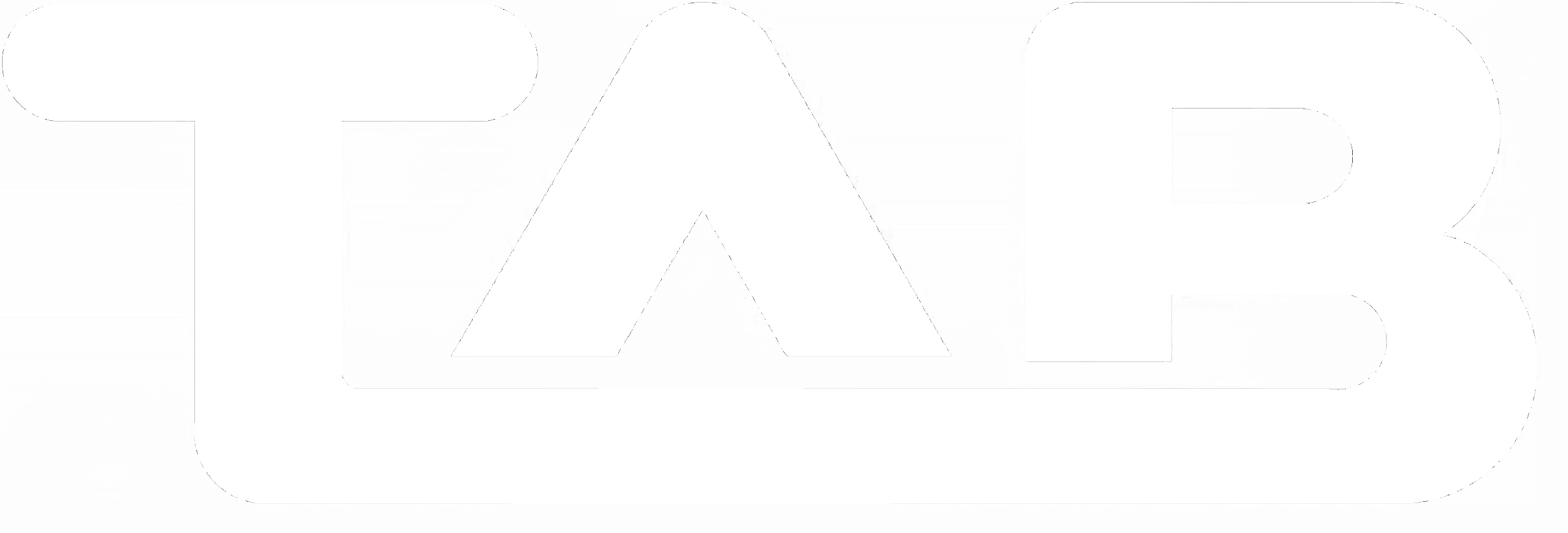 TAB White Logo